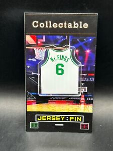 Boston Celtics Bill Russell  jersey lapel pin-Classic C's Collectible..Mr Rings