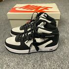 Nike X Stussy Air Force '07 Mid SP Black/Black-White Sneakers Mens Size 12