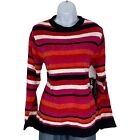 Sag Harbor sweater womens Sz M Long sleeve, chenille rolled neck A65