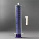 Vesco Piston Irrigation Syringes Flat Top w/ enfit Tip 60ML New