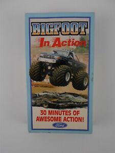 Bigfoot In Action Ford F250 4x4 Monster Truck Bigfootmania Jam Rally 1988 VHS