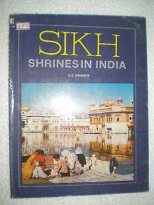 SIKH SHRINES IN INDIA pakistan bangladesh RARE BOOK INDIA 1990