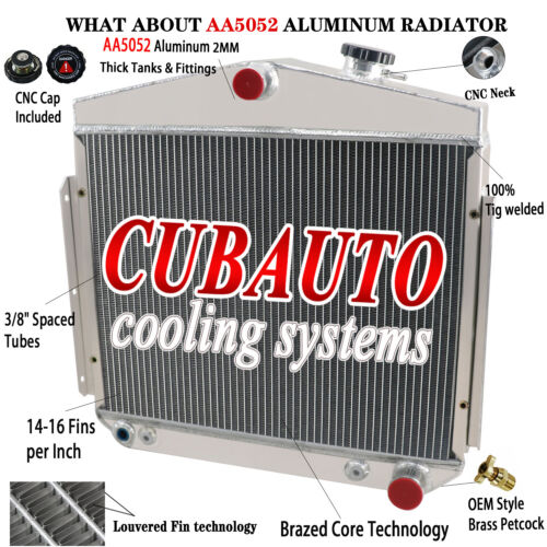 Aluminum Radiator For Kubota B6100 B7100 B6100HST-E  B7100HST-DT 15553-72060 US