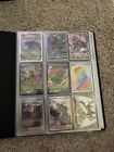 Mixed Lot Of Pokemon Assorted Trading Cards Collection With Binder Over 360Cards