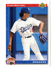 PEDRO MARTINEZ ROOKIE CARD 1992 Upper Deck STAR ROOKIE #18 Dodgers Red Sox RC