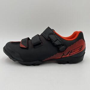 Shimano Mens ME3 Mountain Bike Cycling Shoes Black/Orange Size US 8.3 EUR 42