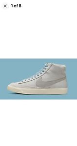Nike Blazer Mid '77 Premium Grey Fog White Sneakers DO9787-001 Mens Size