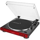 Audio-Technica AT-LP60XBT-RD Bluetooth Turntable - Red