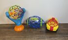 New ListingO-ball Toddler Toy Lot Football High Chair Spinner Car O Ball Grippers Infant
