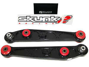 Skunk2 542-05-1295 Alpha Rear Lower Control Arms for 96-00 Civic EK (Black) (For: 2000 Honda Civic EX Coupe 2-Door 1.6L)