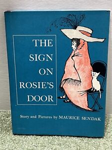 1960 Maurice Sendak SIGNED AUTOGRAPHED The Sign on Rosie's Door HC 1st Edition!