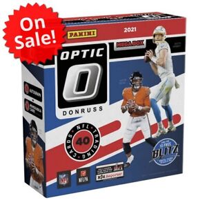 ☑️ 2021 Panini Donruss Optic NFL Football Fanatics  (Mega or Blaster Box) Red