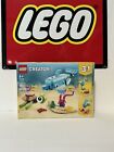 NEW sealed, LEGO Creator 3in1 Dolphin and Turtle to Seahorse 31128