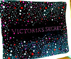 New ListingVictorias Secret Fleece Blanket Throw Black Pink Red Stars 50X60 Sherpa Plush VS