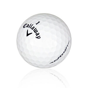120 Callaway Supersoft Near Mint Used Golf Balls AAAA *Free Shipping!*