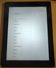 Used Apple iPad (3rd Generation) 64GB, 10.5in - Space Gray engraved