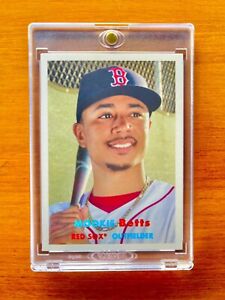Mookie Betts RARE ROOKIE RC INVESTMENT CARD SSP TOPPS ARCHIVES DODGERS MVP MINT