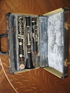 NICE !!  vtg  Noblet Super 40 Clarinet Musical Instrument & Case
