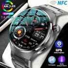 GT4 Pro GPS NFC Smart Watch Men Heart rate Bluetooth Call