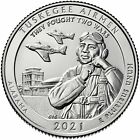 2021 P&D Tuskegee Airman (ALABAMA) ATB National Park Quarters  U.S. Mint Coins