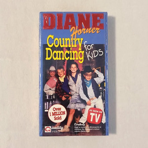 Diane Horner's COUNTRY DANCING FOR KIDS (VHS, 1993) ~ Brand New Sealed