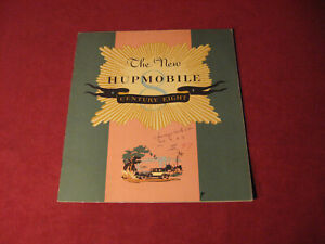 1929 Hupmobile Large Prestige Sales Brochure Booklet Catalog Old Original