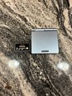 Nintendo Game Boy Advance SP Pearl Blue With Battle Bots Game  No Charger