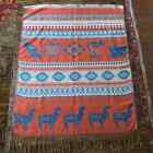 Large Scarf Shawl Wrap Ethnic Aztec Animals LLama Alpaca Insect Geometric Boho