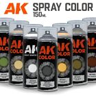 AK Interactive: COLOR SPRAYS - Spray Paint Range - 150ml