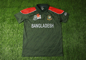 BANGLADESH TEAM 2021 WORLD CUP CRICKET polo SHIRT JERSEY OFFICIAL PRODUCT SIZE L