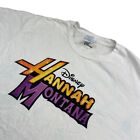 Disney Hannah Montana Men's 100% Cotton S/S T-Shirt White • Large