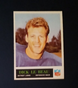 1965 Philadelphia Gum Dick LeBeau Rookie #64 nm-mint condition (see scan)