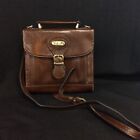 Valenti Fine Leather Handbag - Dark Brown - GREAT CONDITION (135) #940