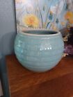 McCoy 1930's  Cookie Jar Sage Green Honeycomb Without Lid