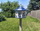 LARGE Poly Gazebo Birdhouse | 8 rooms | Amish Handmade | Made in USA