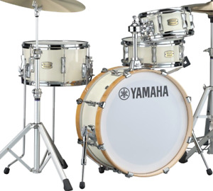 Yamaha Stage Custom HIP 4-pc Drum Set/Shell Pack CLASSIC WHITE SBP0F4HCLW