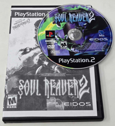 PS2 Legacy of Kain Soul Reaver 2 *Disc Only*Tested*Free Shipping*
