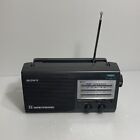 Vintage Sony ICF-34 Portable FM AM TV Weather Radio Tested