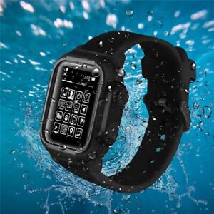 Waterproof Shockproof Case with Band For apple Watch Series 8 7 6 5 4 45/44mm