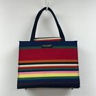 Kate Spade Multicolor Striped Satchel Handbag 6
