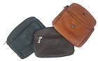 Genuine Leather Woman Men Coin Purse Cowhide Change Purse Coin Pouch, Key Ring