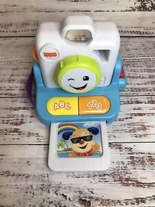 Fisher-Price Click Laugh & Learn Instant Camera Musical Toy Kids Mattel 2019