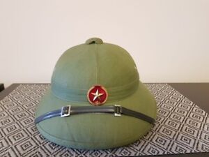 NVA Late Vietnam war pith helmet