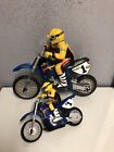 2 Tyco X-treme Jeremy McGrath RC Dirtbikes No Controller For Parts Not Tested