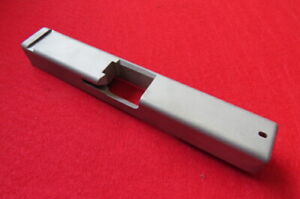 Stainless Steel Pistol Slide For Glock 20. 10mm Stripped Blank W/ Rounded Edges