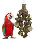 Large Parrot Toy Bird Toys Pepperwood Toy Best for African Grey Macaws Cockatoos