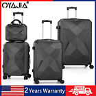 4 Piece Set Suitcase Spinner Hardshell Lightweight TSA Lock Carry on Luggage set
