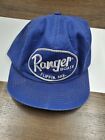 VINTAGE K Products Ranger Boats patch Hat Cap Blue Snap Back Flippin Made in USA