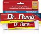 Dr. Numb 5% Lidocaine Topical Anesthetic Numbing Cream for Pain Relief