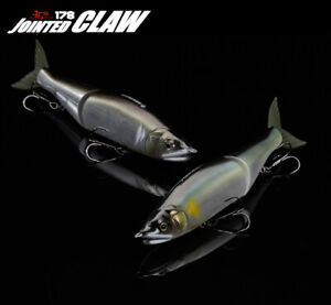 Gan Craft Jointed Claw 178 Glidebait / Swimbait Slow Sink - Choose Color